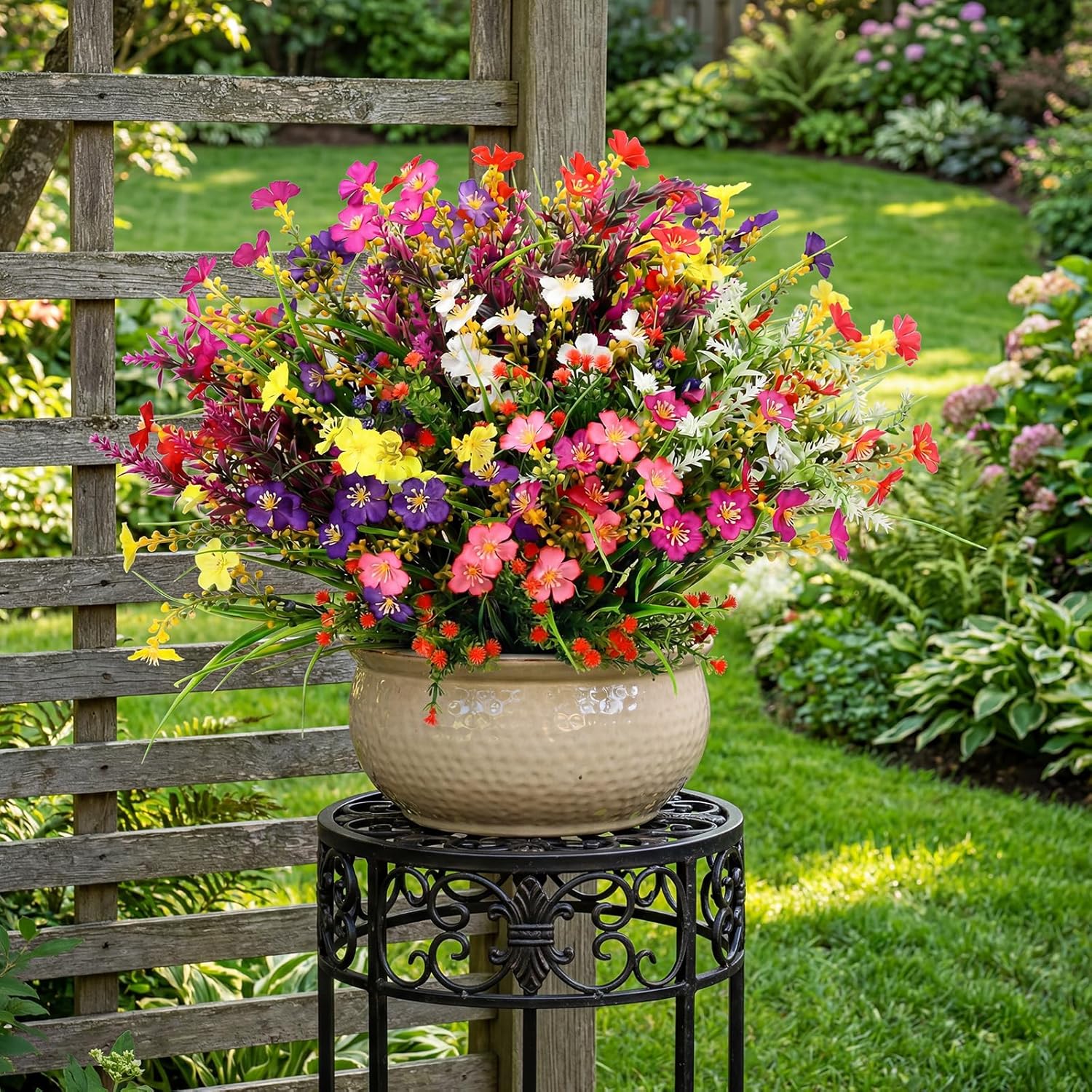 💥2026 Upgraded high-grade material 💐UV Resistant Faux Silk Wildflowers