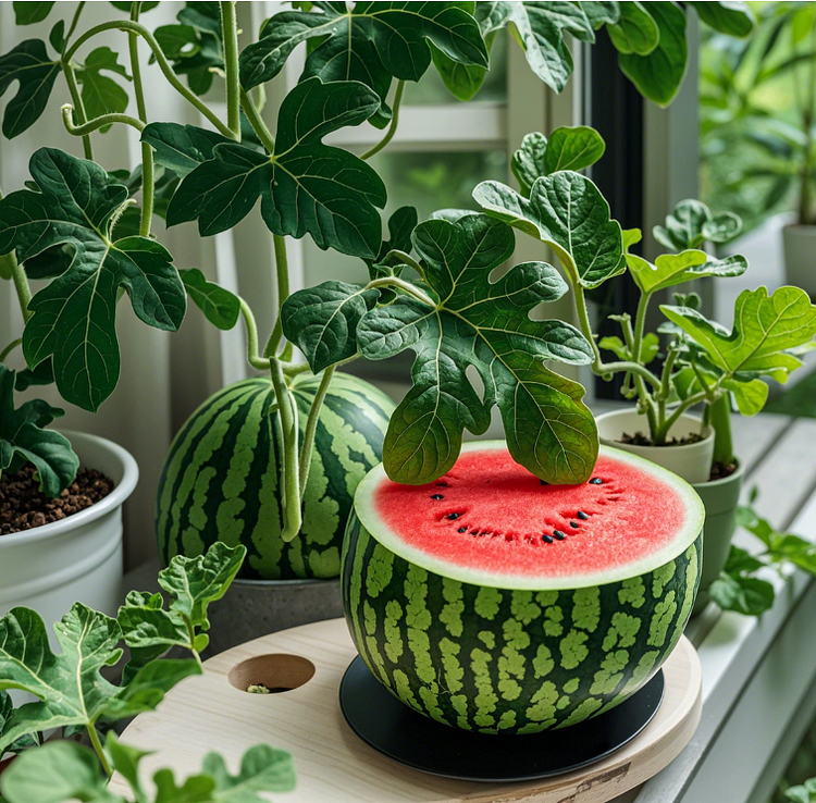 🍉Home Potted Ruby Watermelon Seeds