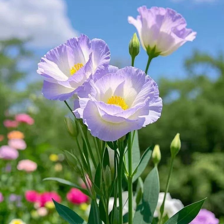 🌸 Eustoma — vylepšená růže
