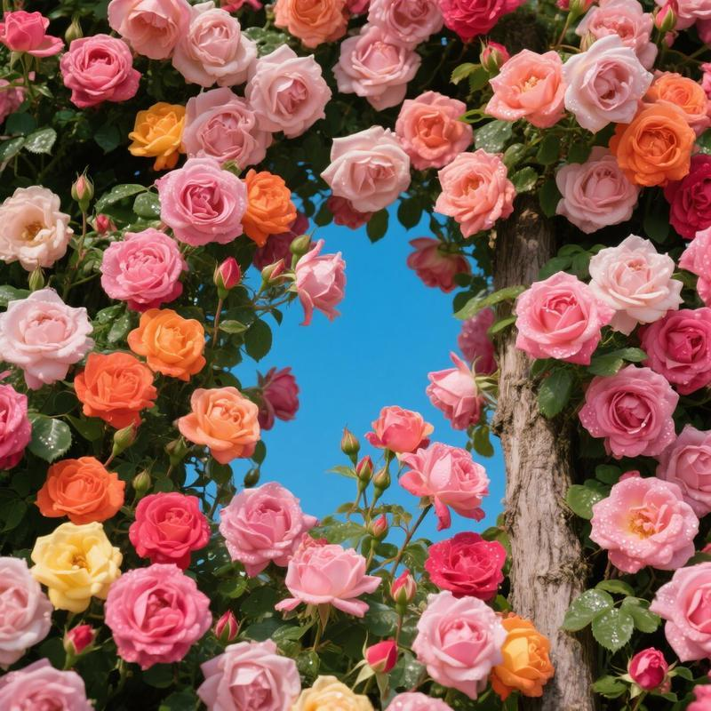 Semena popínavých růží