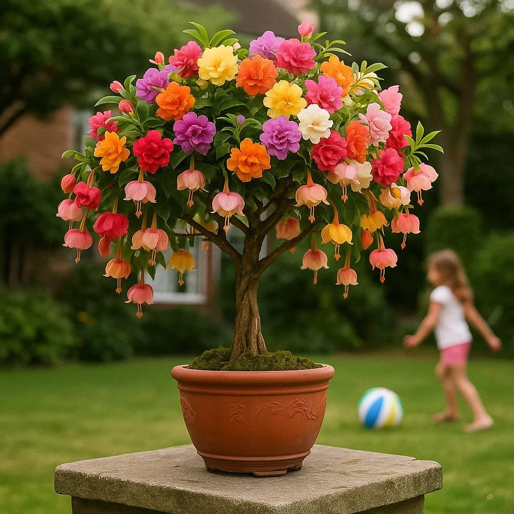 🌸 Dvojitá fuchsie – krásné kvetoucí rostliny milující stín