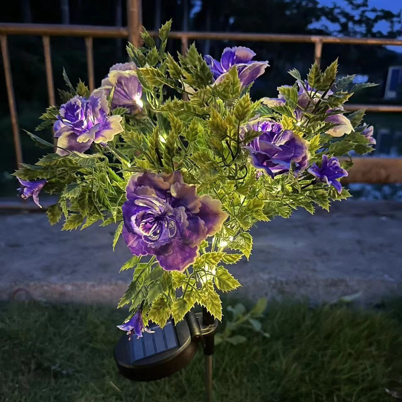 🔥Last Day Promotion 49% OFF🔥Carnation Flower Lights Solar  Lights