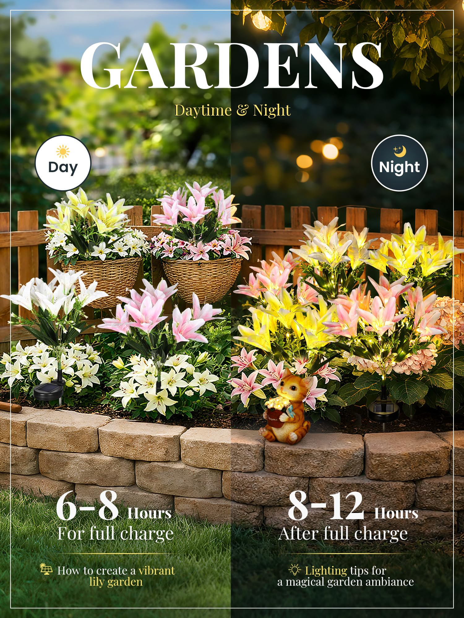 🔥Hot Sale-49% OFF🔥Solar Garden Lily Lights🌷