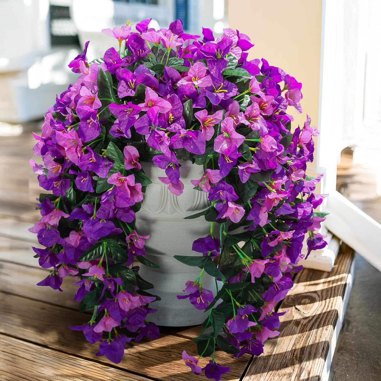 🌺LAST DAY 60% OFF✨-UV Resistant Fall Faux Bougainvillea Artificial Hanging Flowers