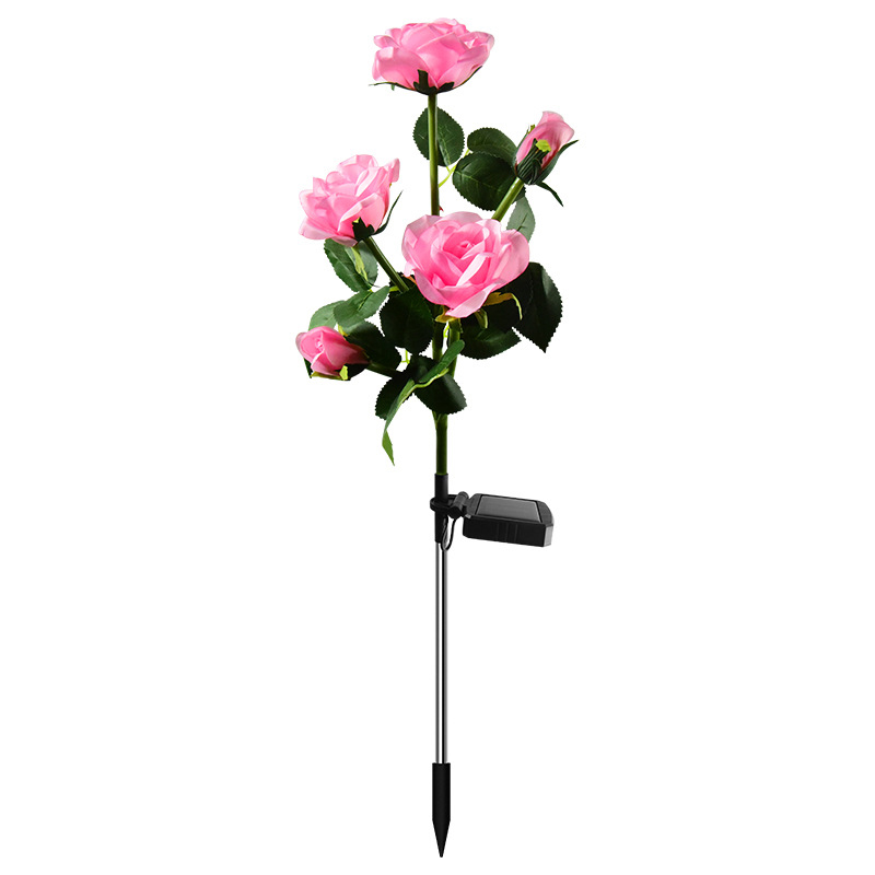 🔥Hot Sale-49% OFF🔥Outdoor Solar Rose Light 🌷