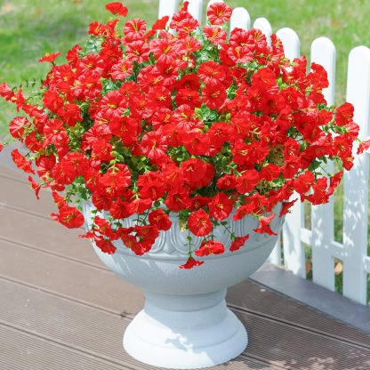 🔥Last Day Each Only $2.99🔥UV Resistant Look Real Petunias Flowers