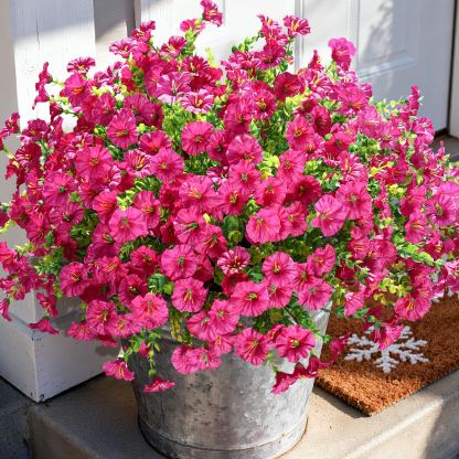 🔥Last Day Each Only $2.99🔥UV Resistant Look Real Petunias Flowers
