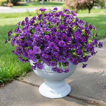 🔥Last Day Each Only $2.99🔥UV Resistant Look Real Petunias Flowers