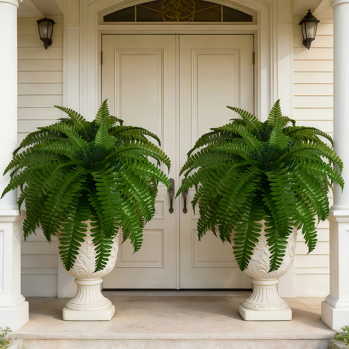 🔥 $9.98 On Sale Only Today 🌱 UV-Resistant Lifelike Artificial Boston Fern
