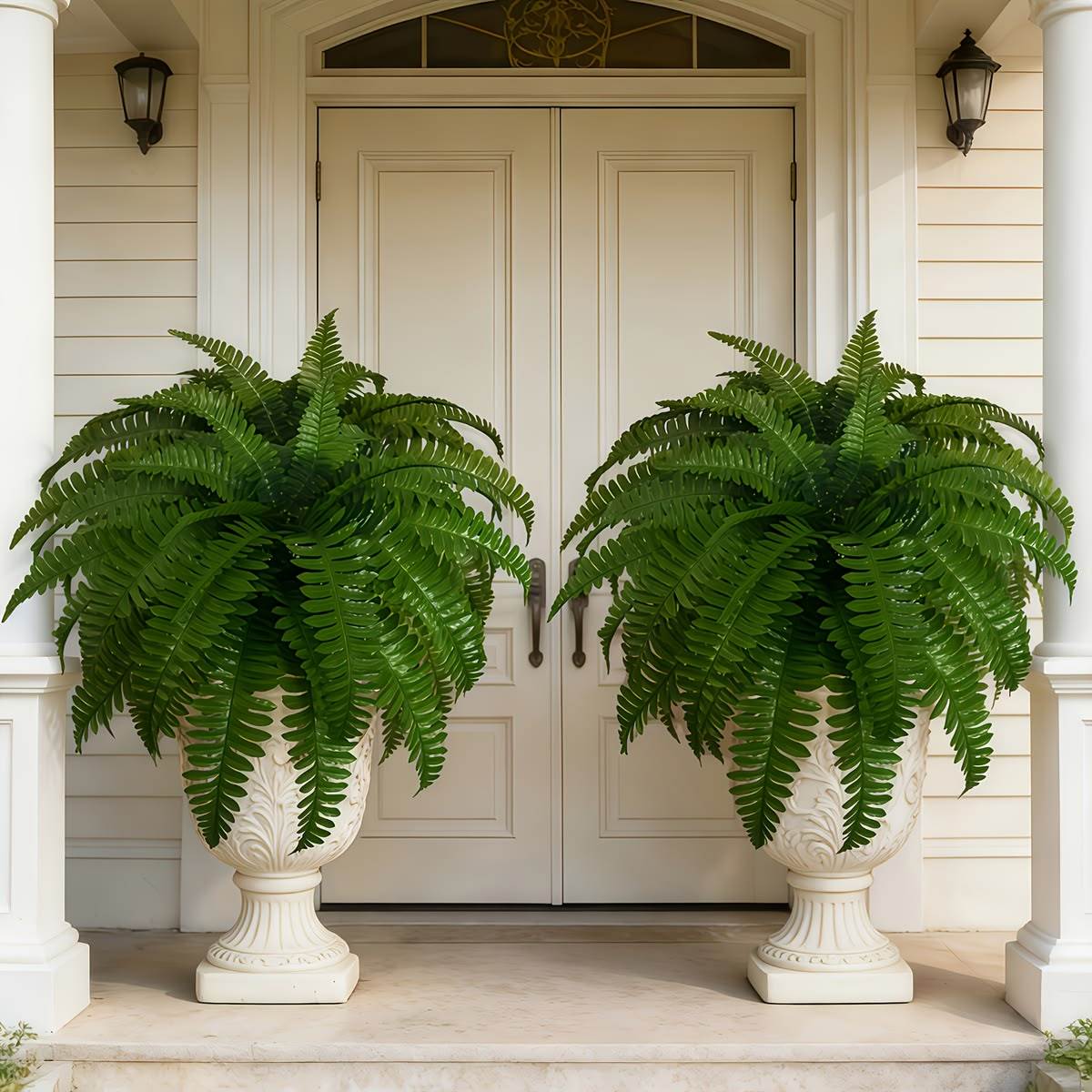 🔥 $9.98 On Sale Only Today 🌱 UV-Resistant Lifelike Artificial Boston Fern