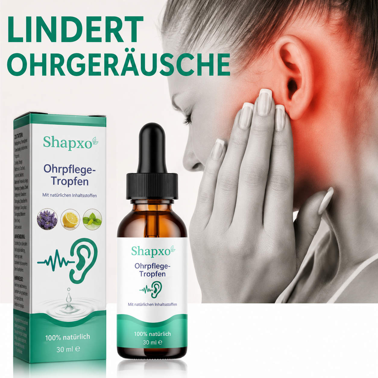 Tinnitus-Ohrentropfen für klare Ohren und ultimativen Komfort – Erleben Sie sofortige Linderung bei Tinnitus und Ohrbeschwerden 🎶