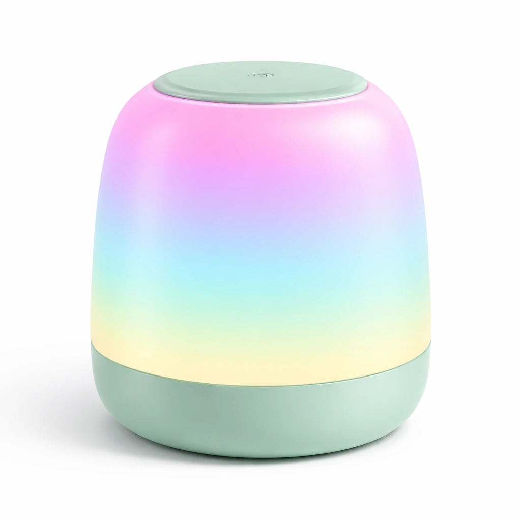 Lampara LED multicolor compacta moderna-livirao