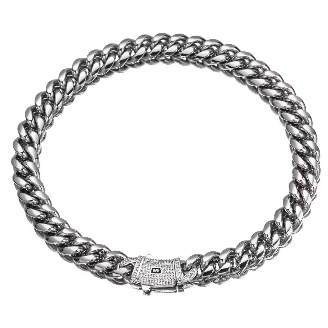 Classic Cuban Link Chain Necklace – Premium 18K Gold Plated Hip Hop Jewelry