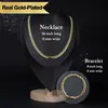 14K Real Gold-Plated Royal Monaco Cuban Necklace, Italian Jewelry for Men & Women, Gift for Fashion Lovers
