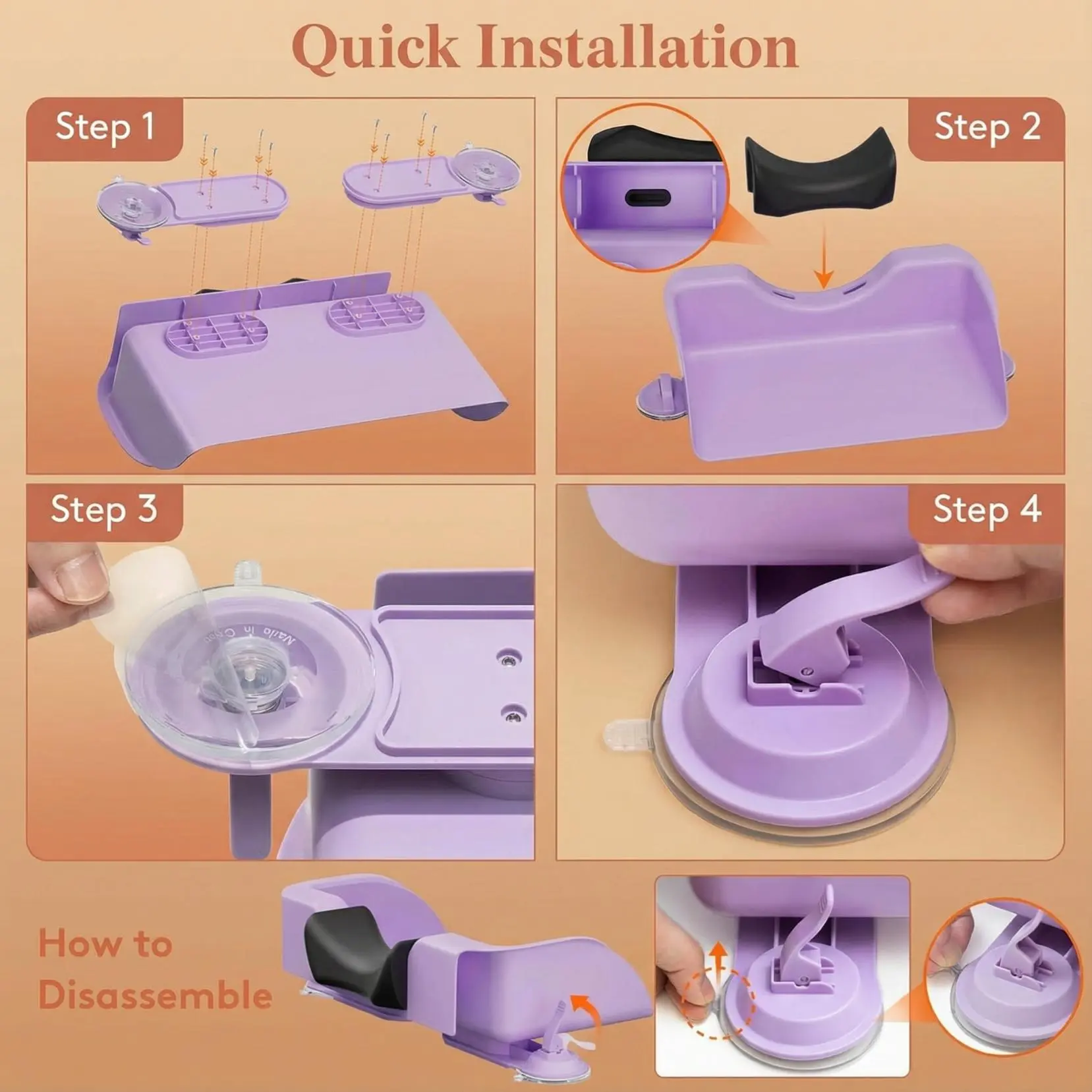Portable Shampoo Basin & Bowl for Elderly, Kids & Pregnant Women - Hair Washing Station with Ergonomic Neck Support - Comfortable Home Salon Experience, Tear Free Hair Wash at Home #SummerVibes