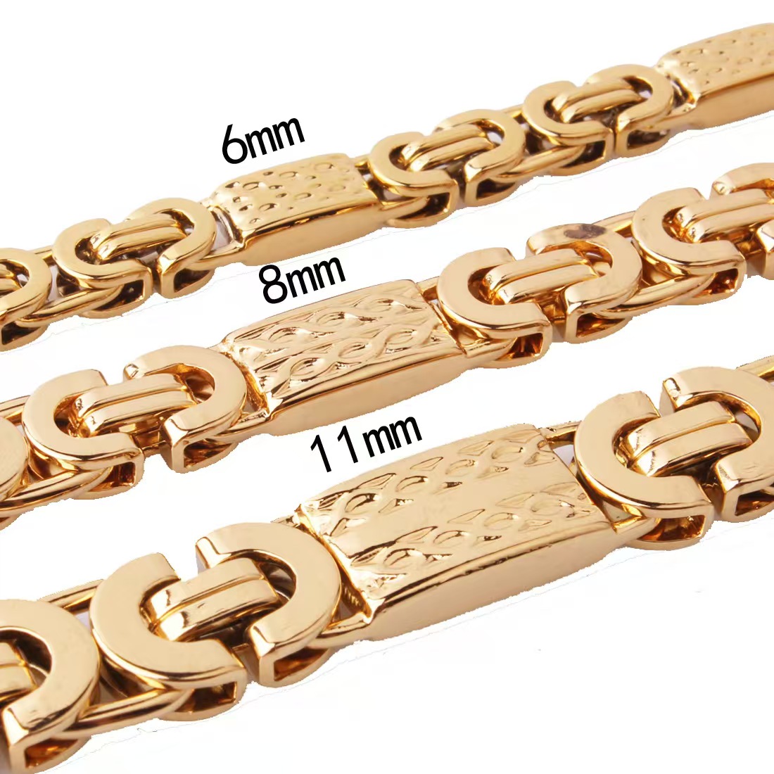 [Copy]Men’s Gold Cuban Link Chain Necklace – Luxury Miami Curb Chain with Secure Clasp Hip Hop Jewelry