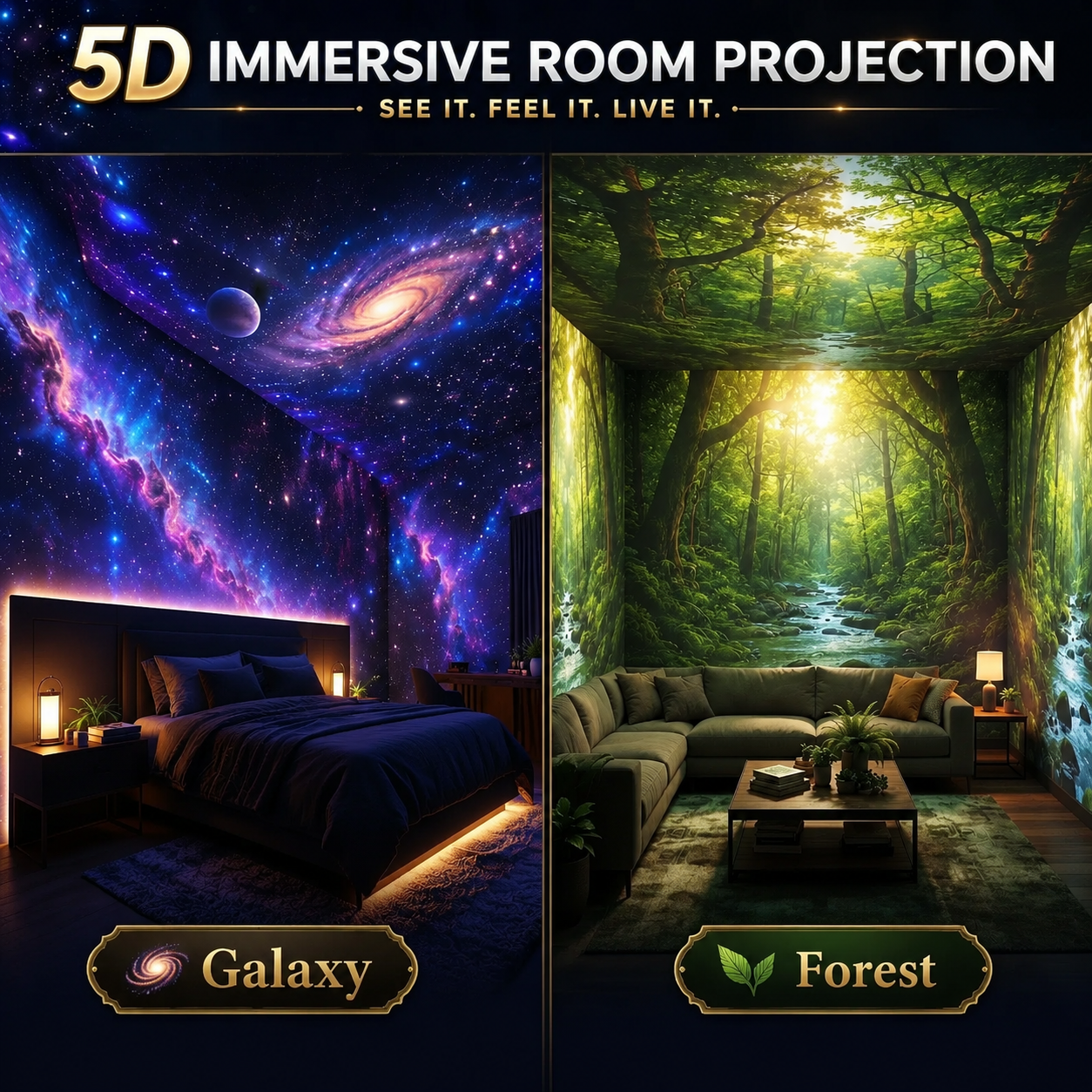 BUY 3 GET 1 FREE 🌊Plug-and-Play HD Star Projecto