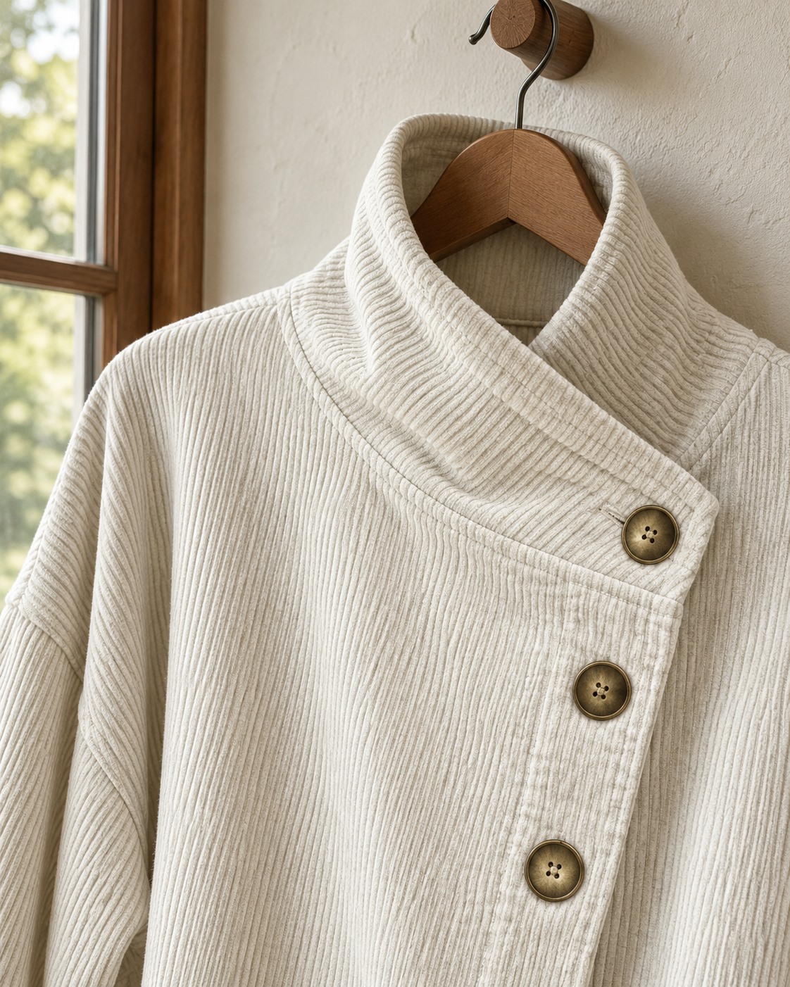 An expressive neckline.