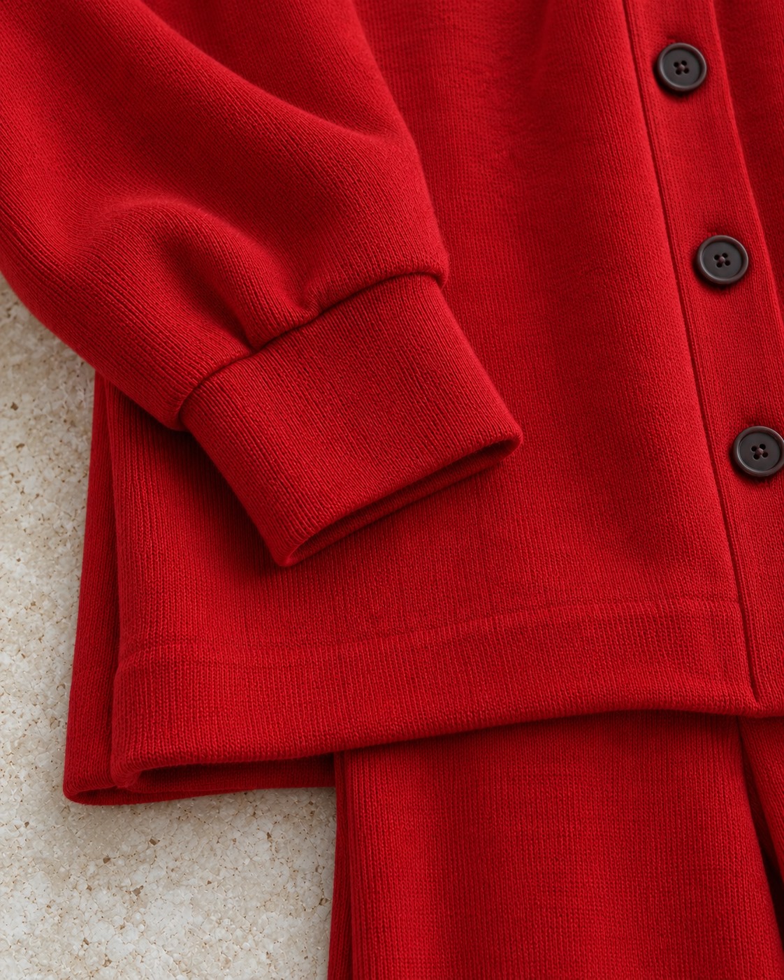 A coordinated texture, close up.