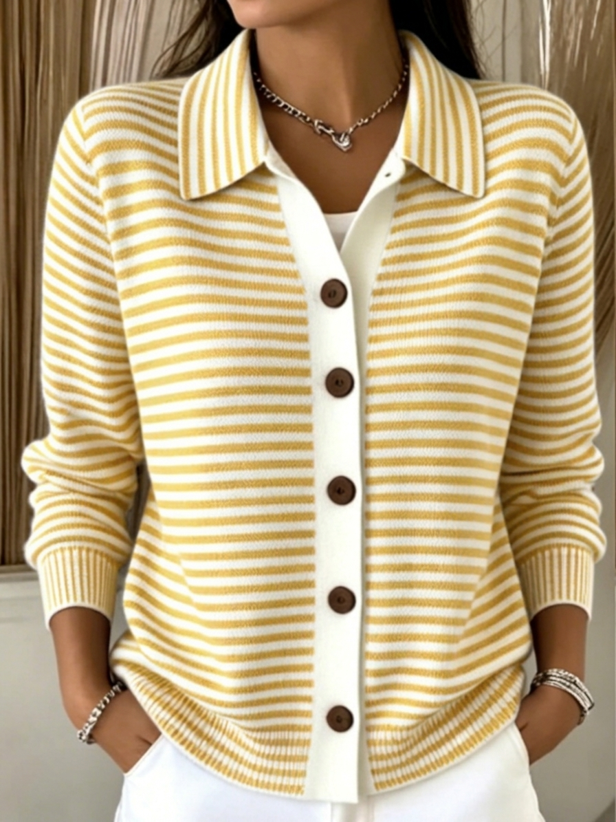 CLEARANCE SALE🔥Women's Striped knit top