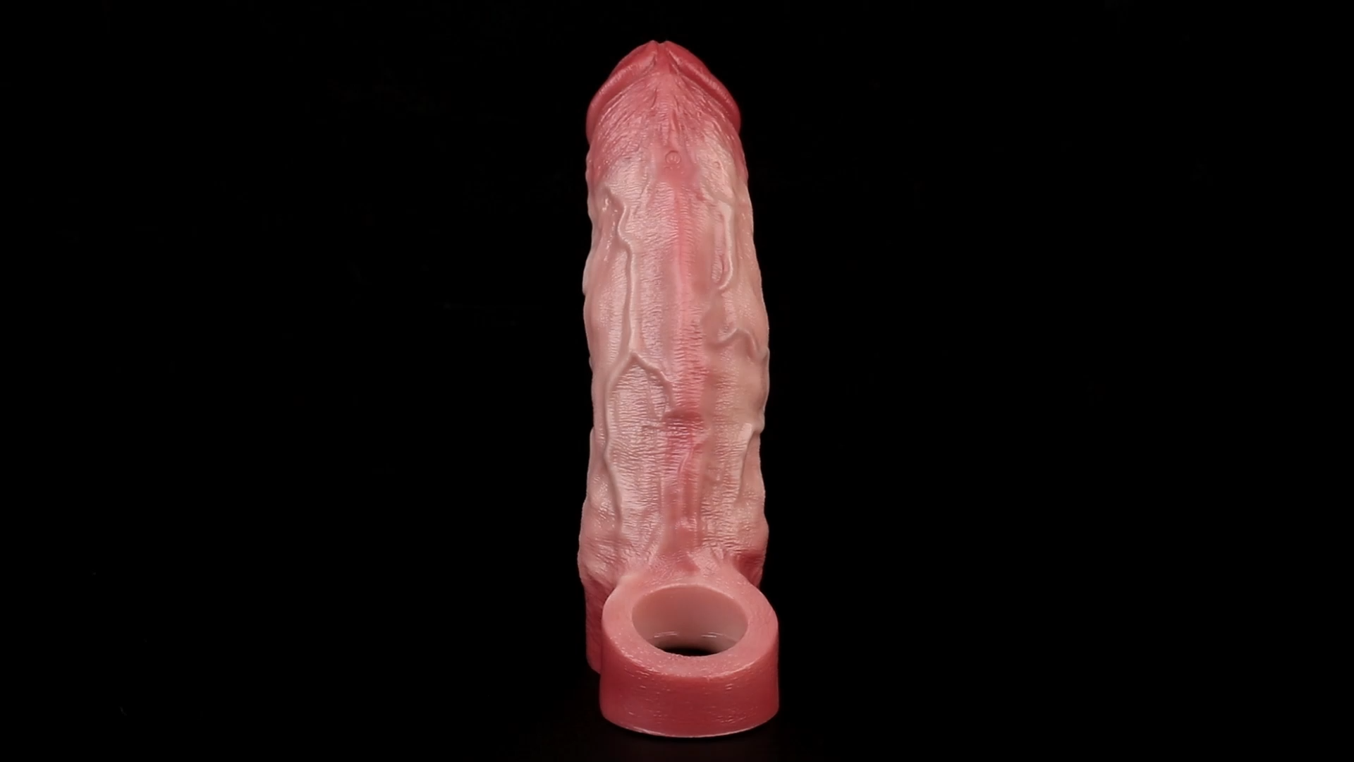 7-Inch Realistic, Soft, Vibrating Penis Sleeve Extender