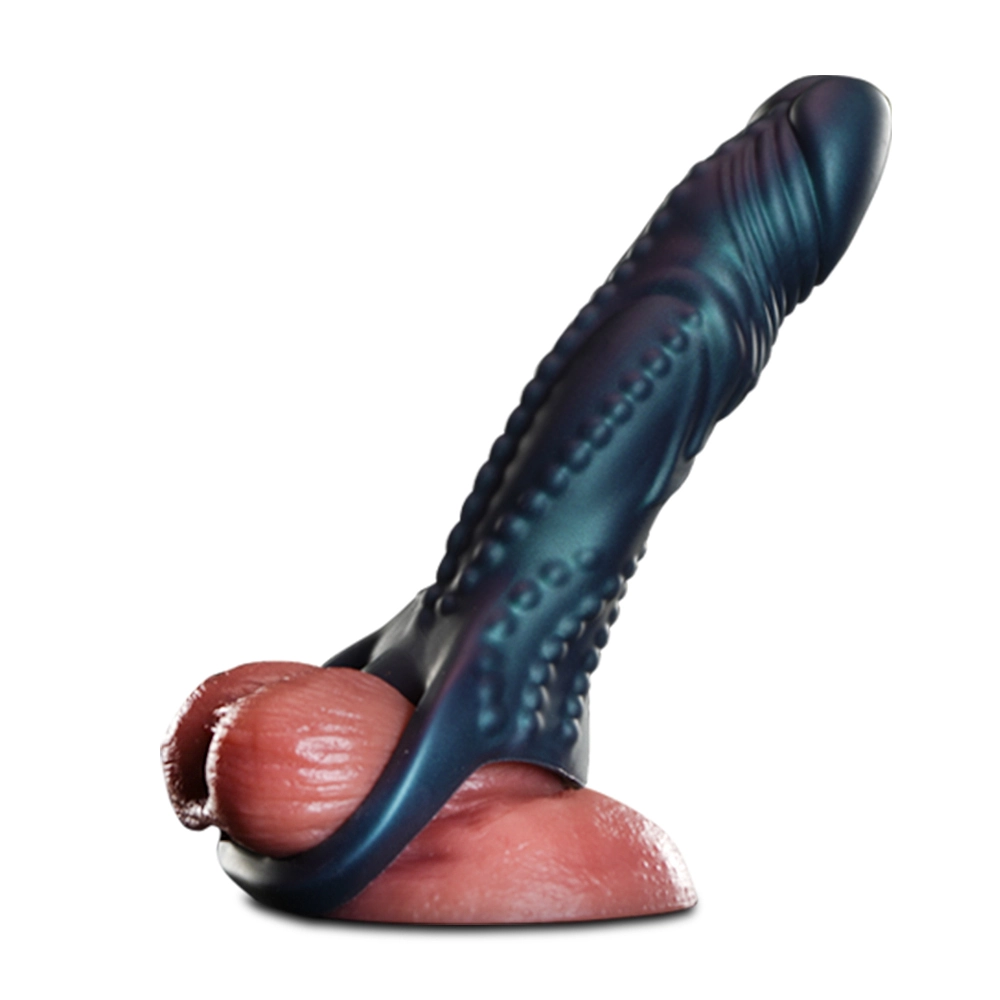 7.09 x 1.57 inch Dragon Scale Penis Extension Sleeve