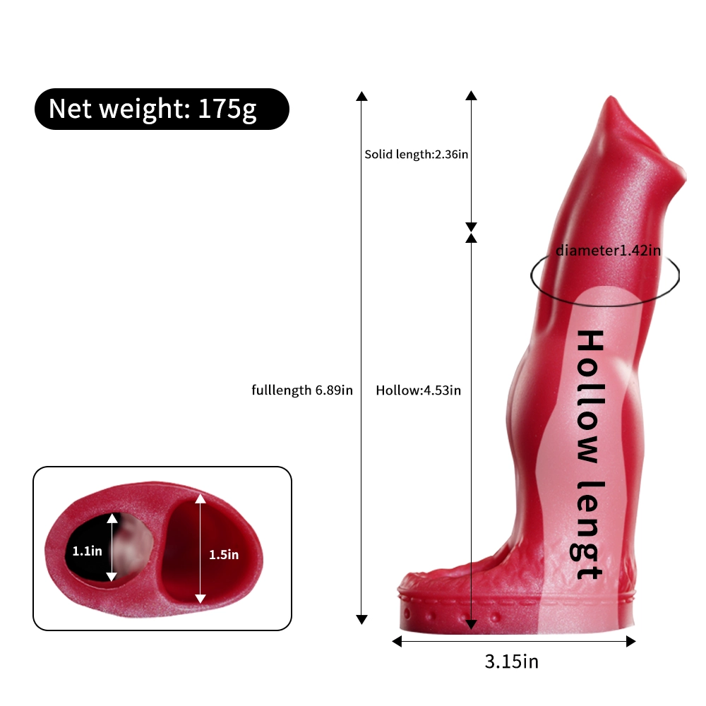 6.89 x 1.42-inch "War Wolf" Penis Extender