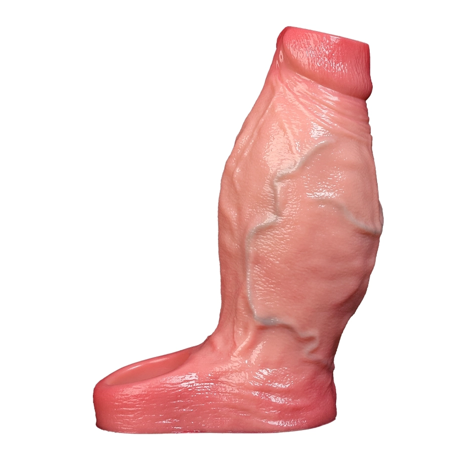 Ari 6 x 1.57 inch Open-Type Realistic Penis Enlargement Sheath