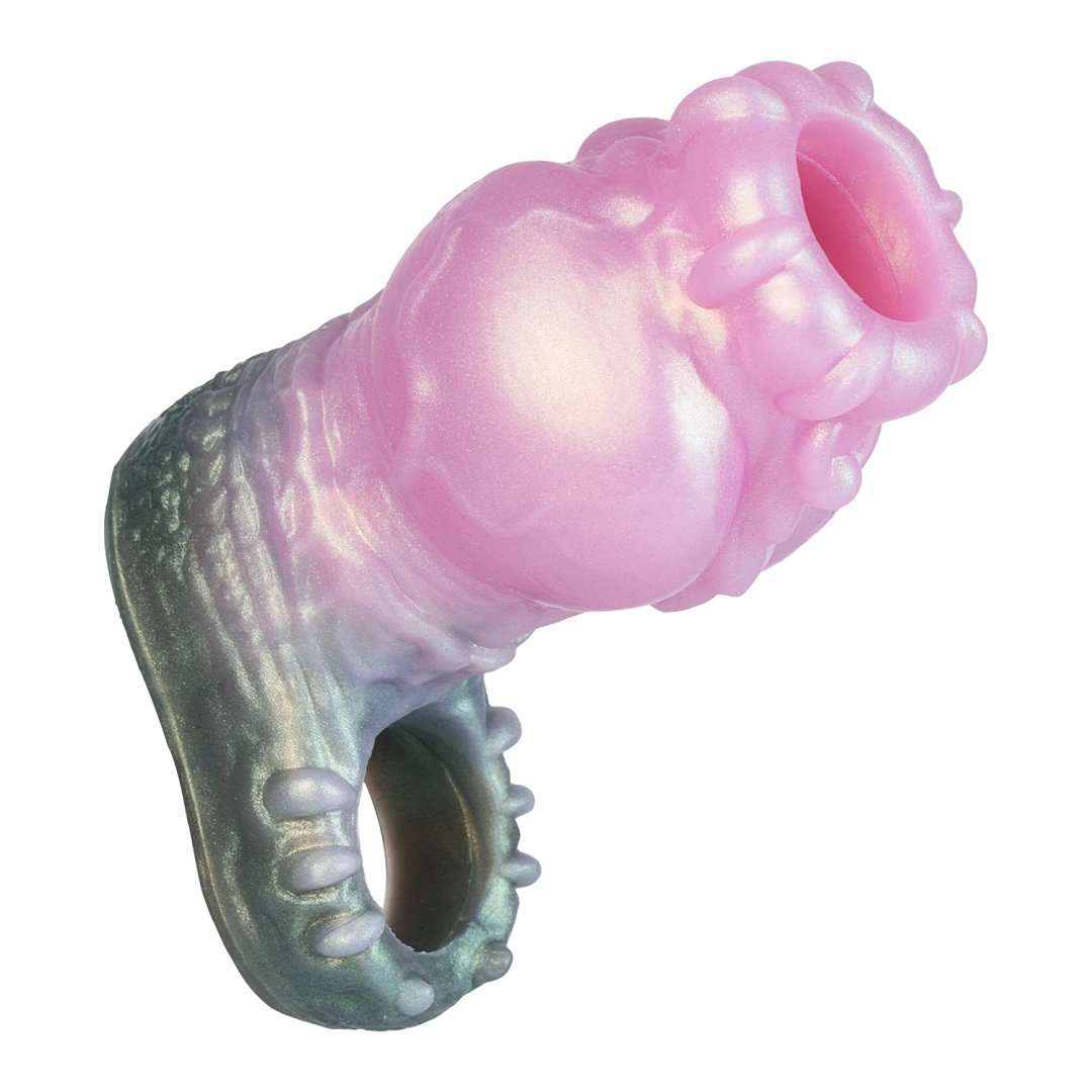 Sqi 5.62 x 2.87-inch Fantasy Canine Penis Enlargement Sleeve (3 Sizes Available)