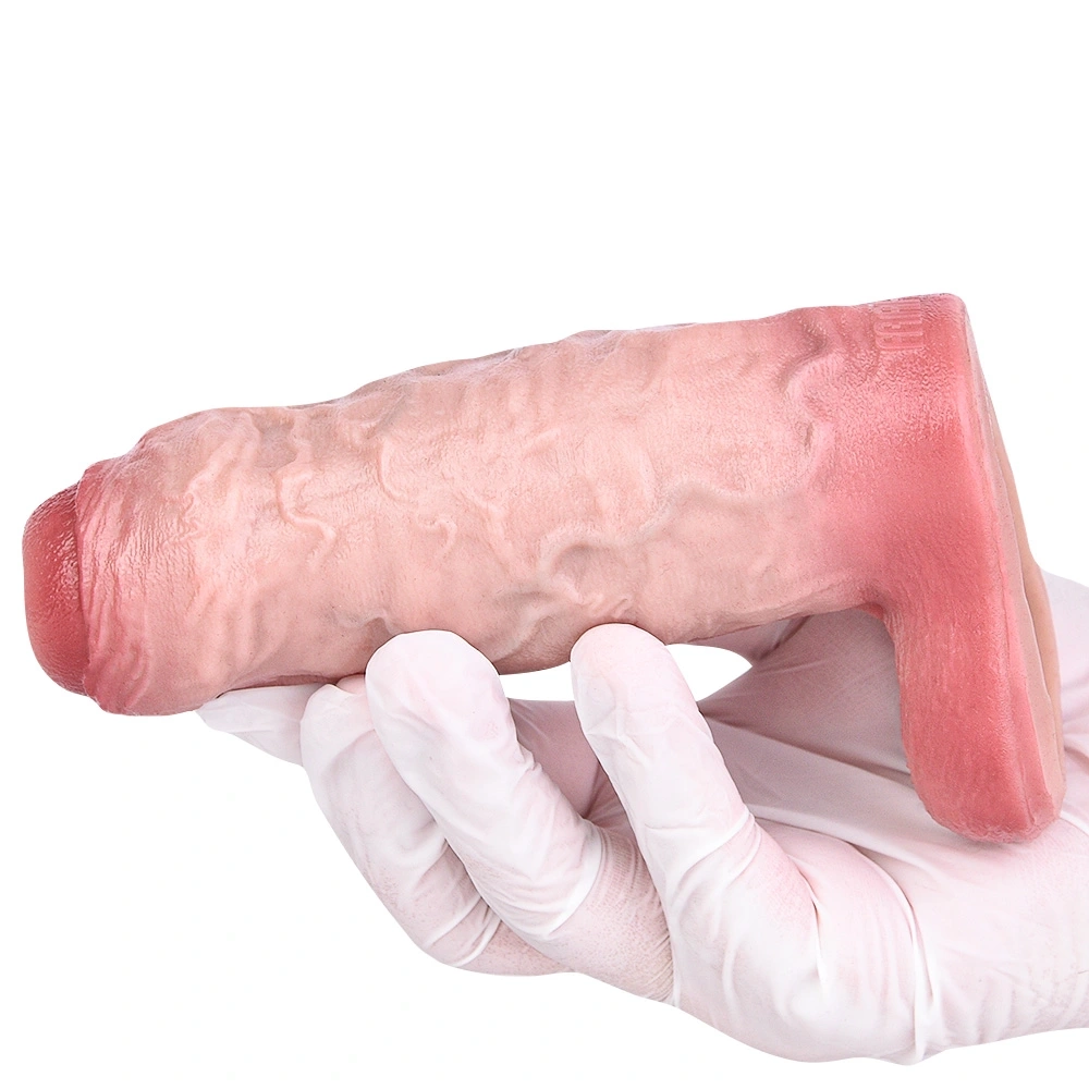 Aar 5.59 x 1.88-inch Open-Ended Silicone Penis Thickening Sleeve