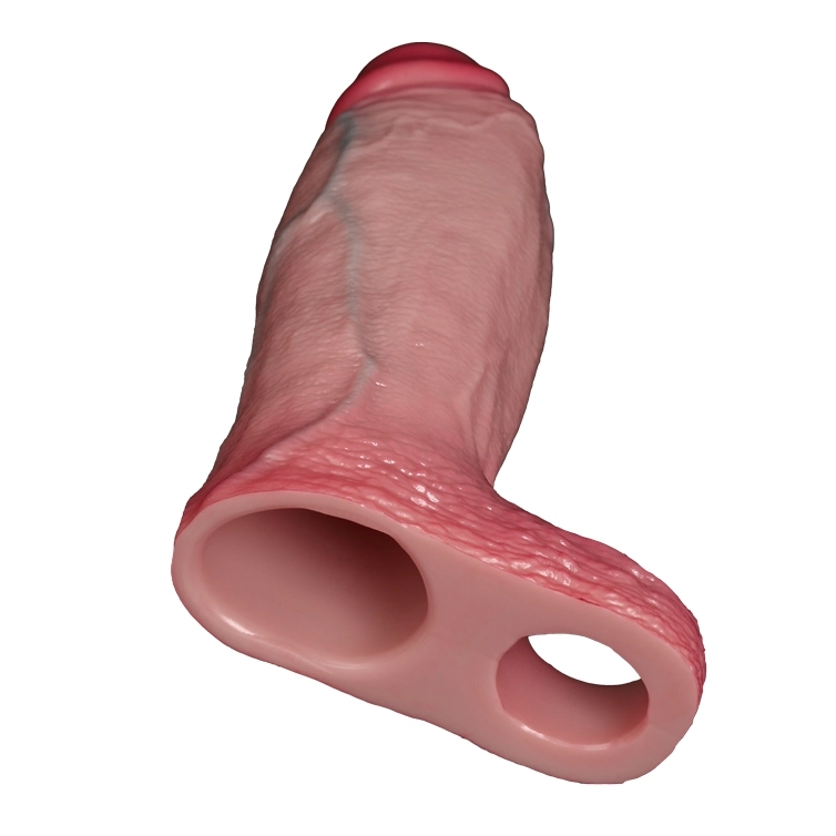 Rick 6.69 x 1.65 in Opening Realistic Penis Circumference Condom
