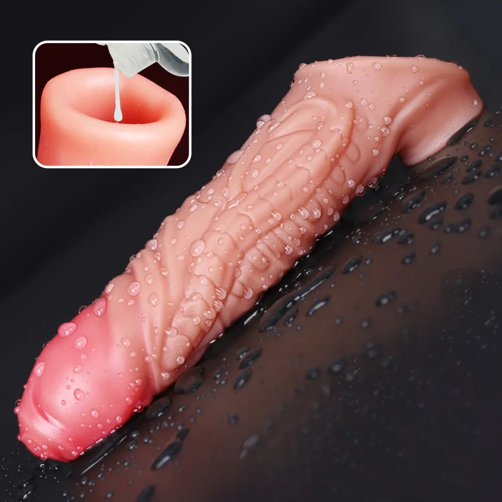 8.66 x 1.88 inch Fantasy Dragon Penis Extension Sleeve