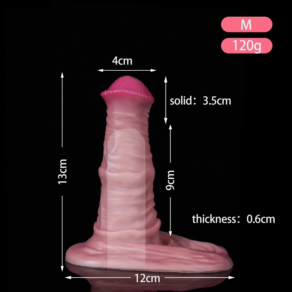 6.29 x 1.57 inches Multi-size Fantasy Horse Cock Extender