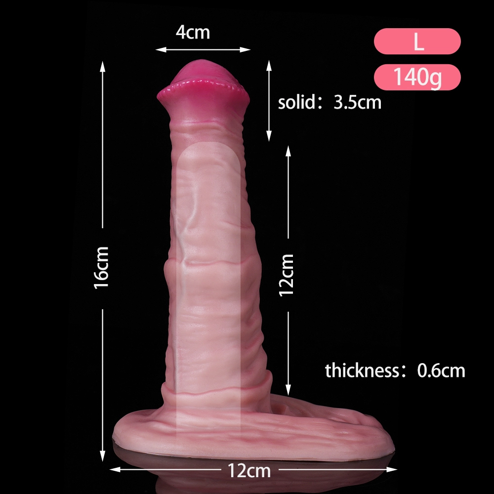 6.29 x 1.57 inches Multi-size Fantasy Horse Cock Extender