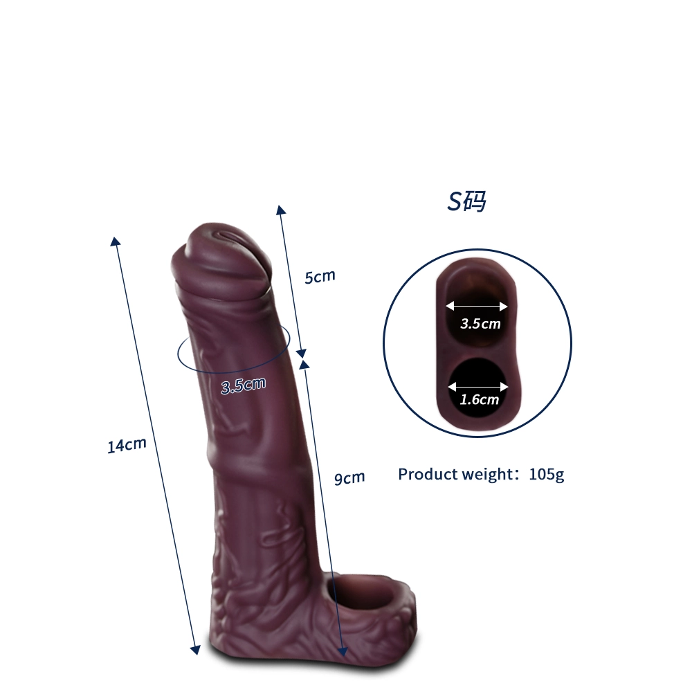 7 x 1.57-Inch Fantasy Horse Cock Sleeve Extender