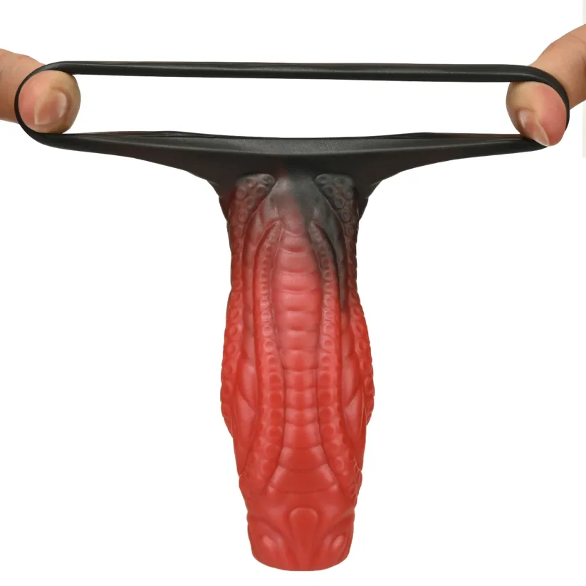 Moben 4.6" x 1.8" Fantasy Open-Ended Penis Thickening Sleeve (with Ejaculation Function)