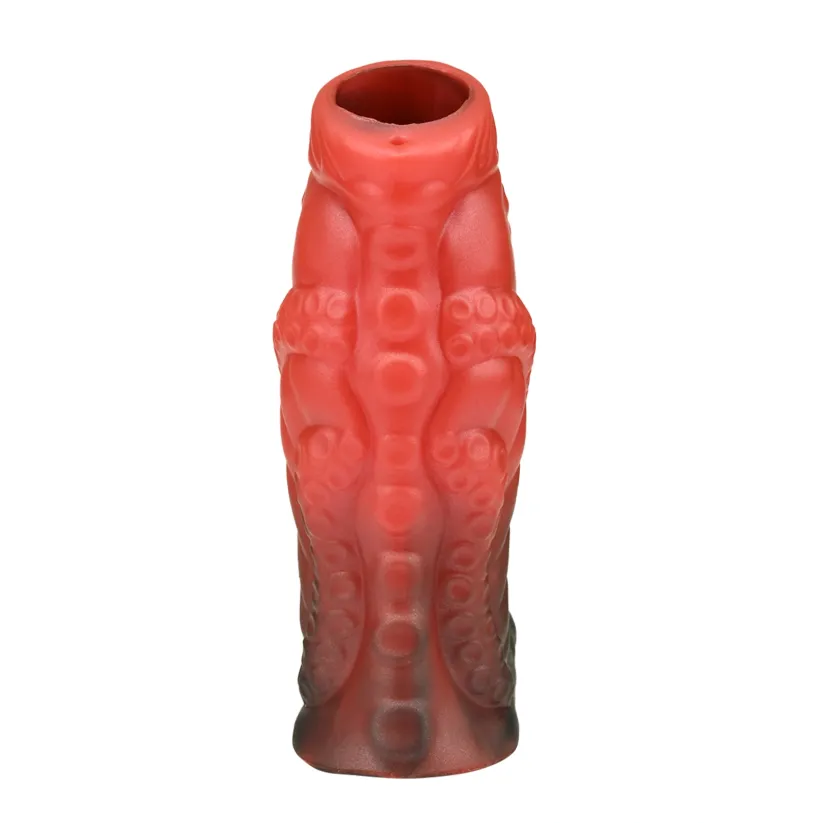 Moben 4.6" x 1.8" Fantasy Open-Ended Penis Thickening Sleeve (with Ejaculation Function)