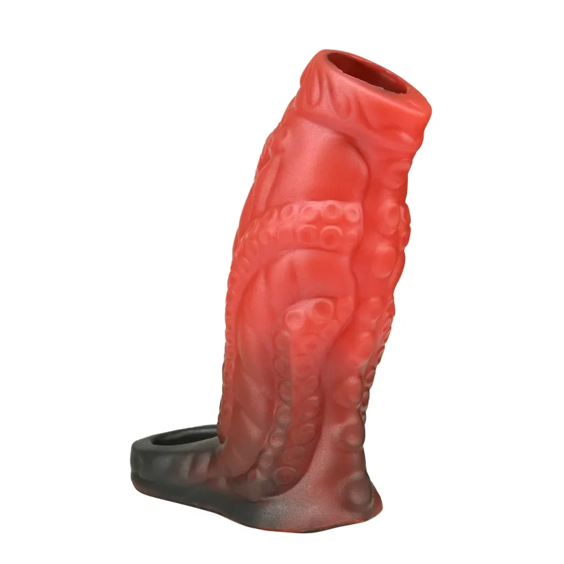 Moben 4.6" x 1.8" Fantasy Open-Ended Penis Thickening Sleeve (with Ejaculation Function)