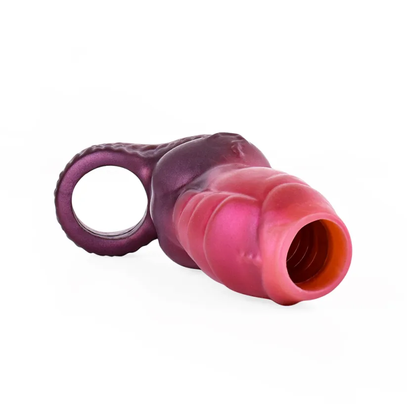 Monster 3.62" x 1.54" Fantasy Dog-Cock Penis Enlargement Sleeve (3 Sizes Available)
