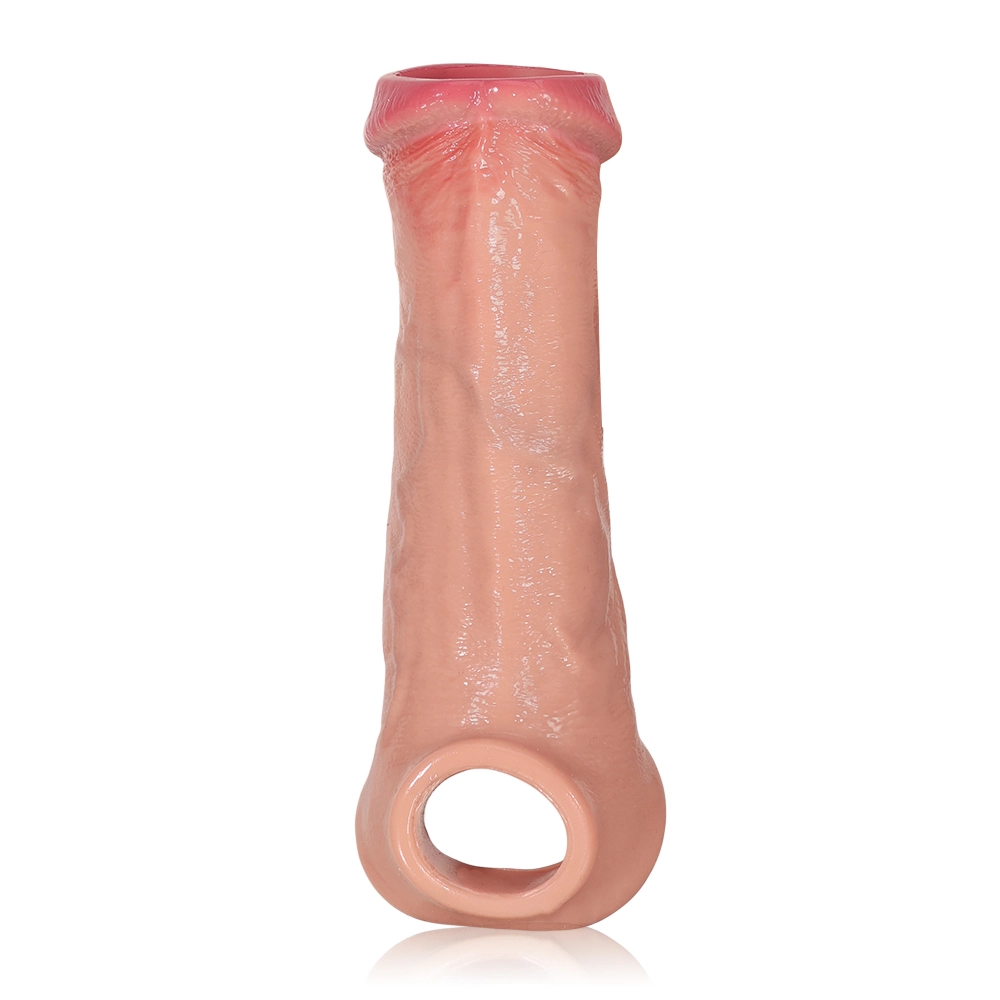 Logan 6.69" x 1.77" Semi-Open Realistic Thickening Sleeve