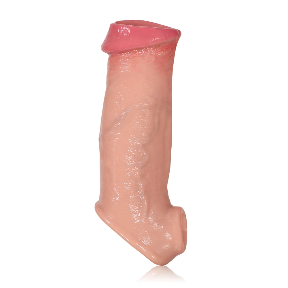 Logan 6.69" x 1.77" Semi-Open Realistic Thickening Sleeve