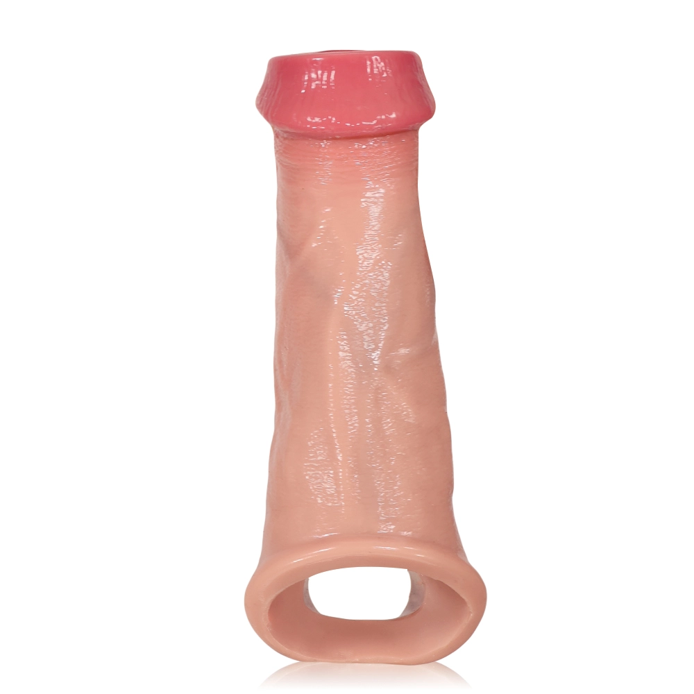 Logan 6.69" x 1.77" Semi-Open Realistic Thickening Sleeve