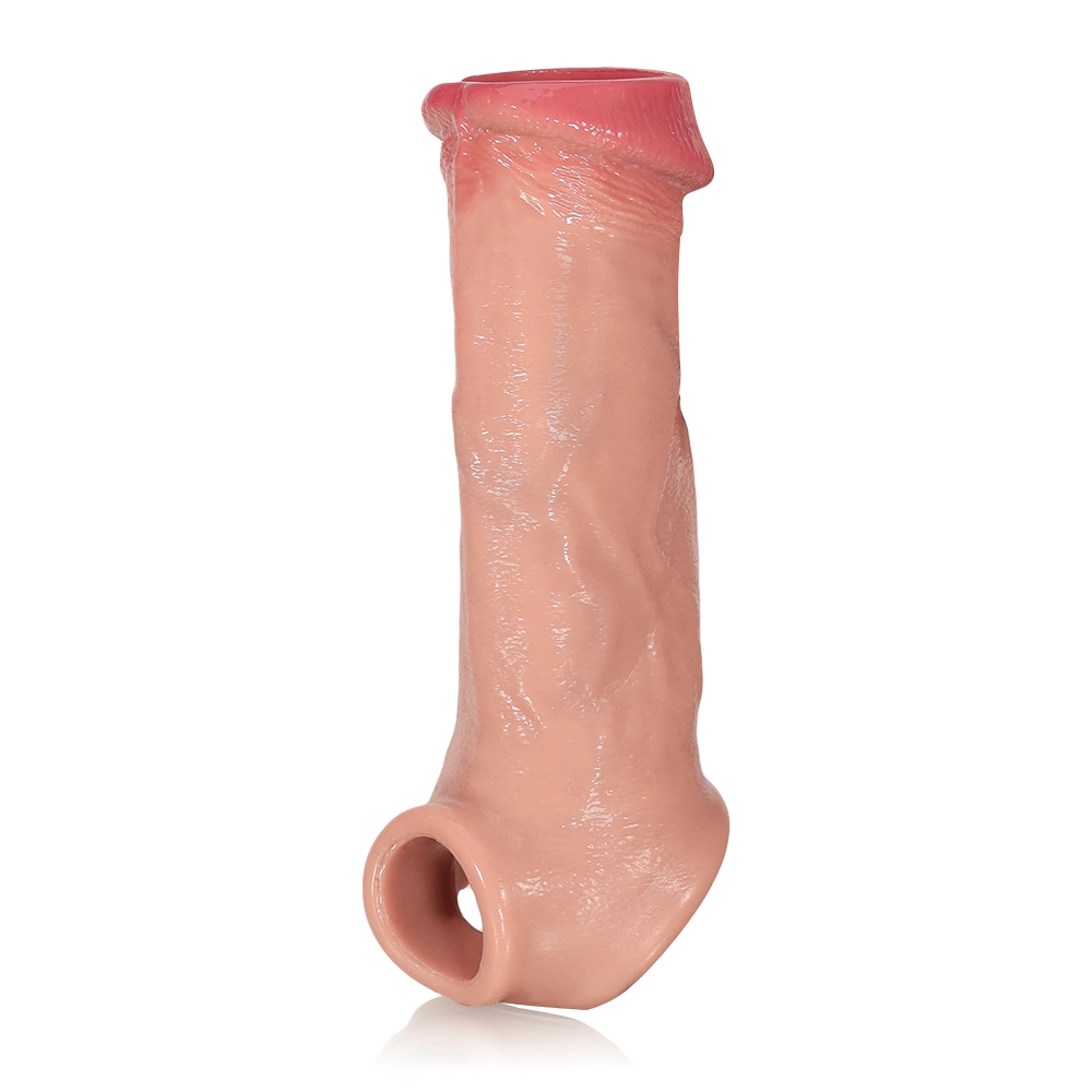 Logan 6.69" x 1.77" Semi-Open Realistic Thickening Sleeve