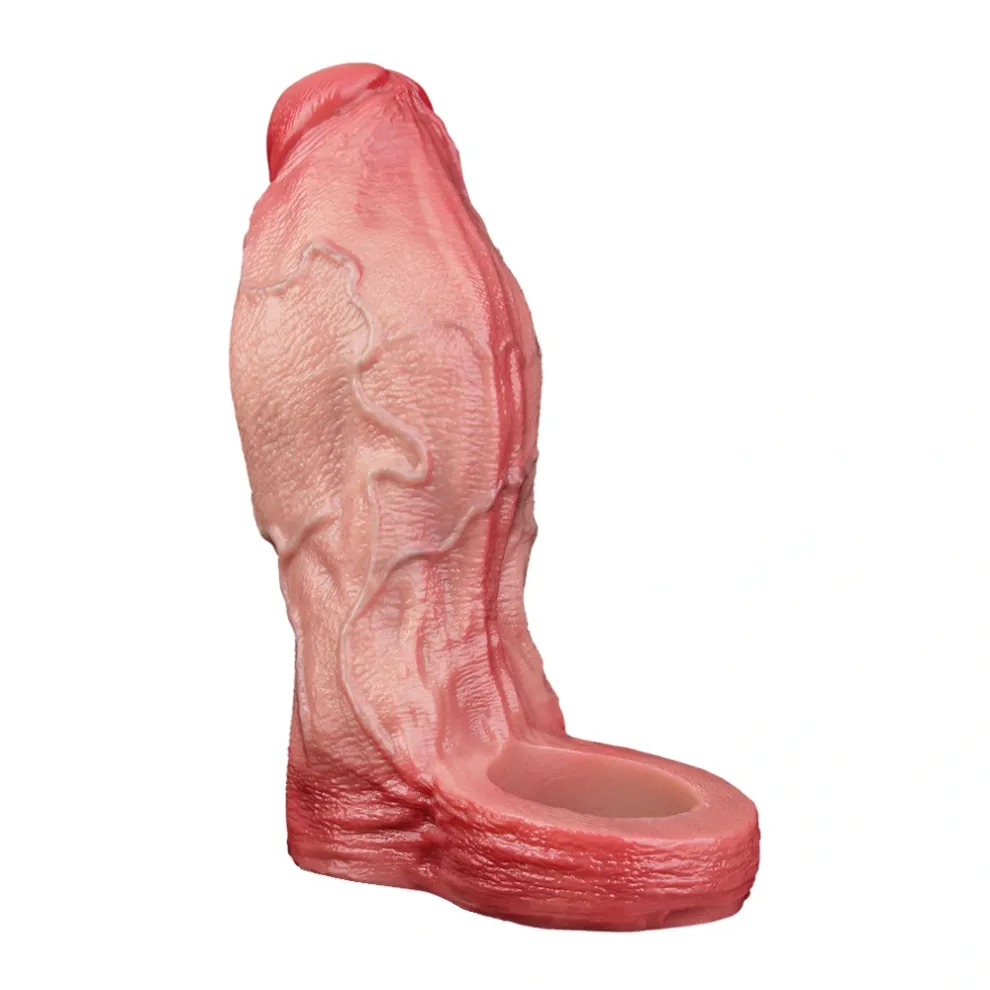 Tom 6.7x2.8 inch Extra Thick Open-Type Coarse Penis Sheath