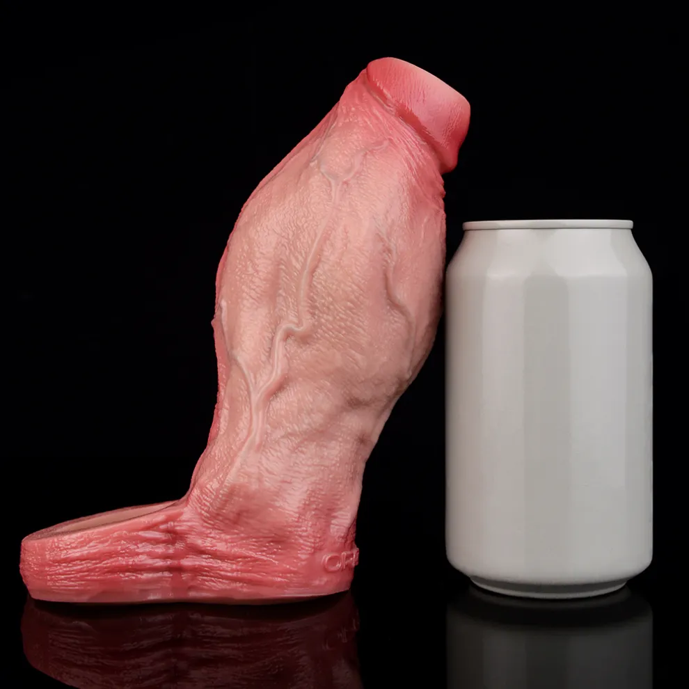 Tom 6.7x2.8 inch Extra Thick Open-Type Coarse Penis Sheath