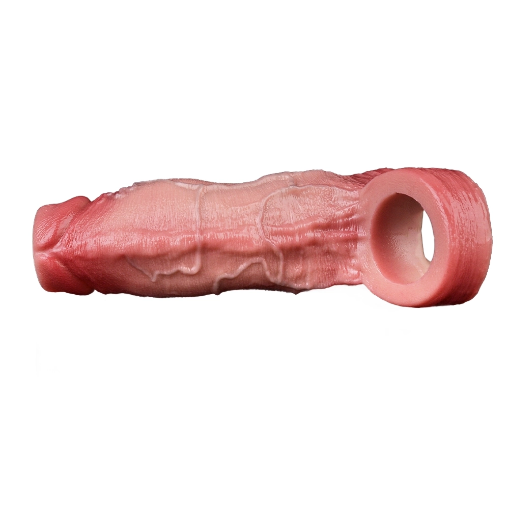 Jo 6.42 x 1.73 inch Opening Realistic Penis Enlargement Sheath