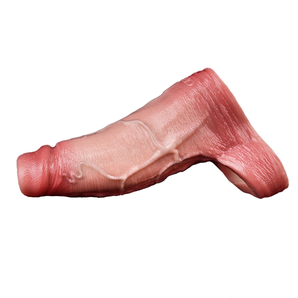 Jo 6.42 x 1.73 inch Opening Realistic Penis Enlargement Sheath