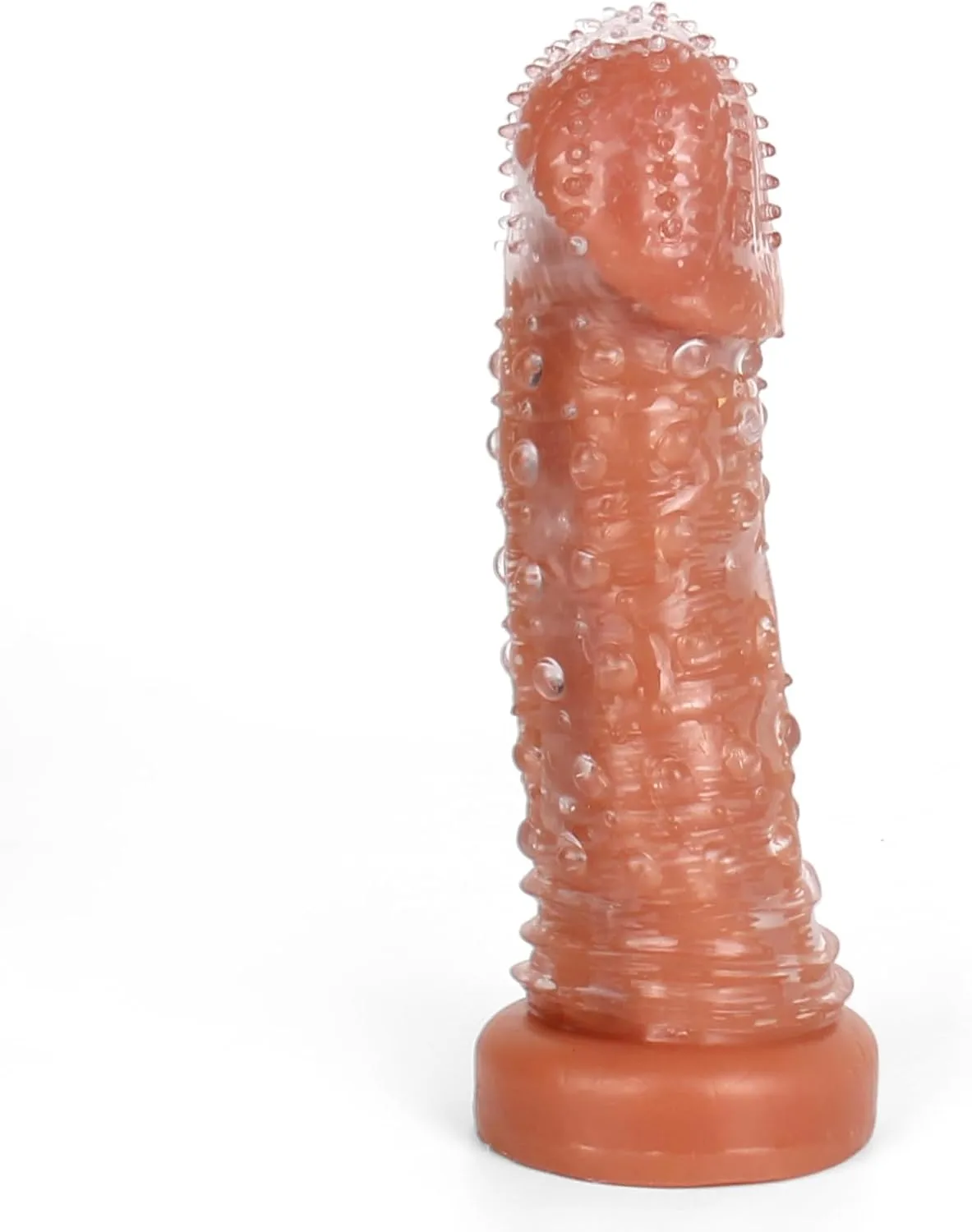 5.7" x 1.65" – 4-Piece Set of Crystal-Clear Penis Sleeves