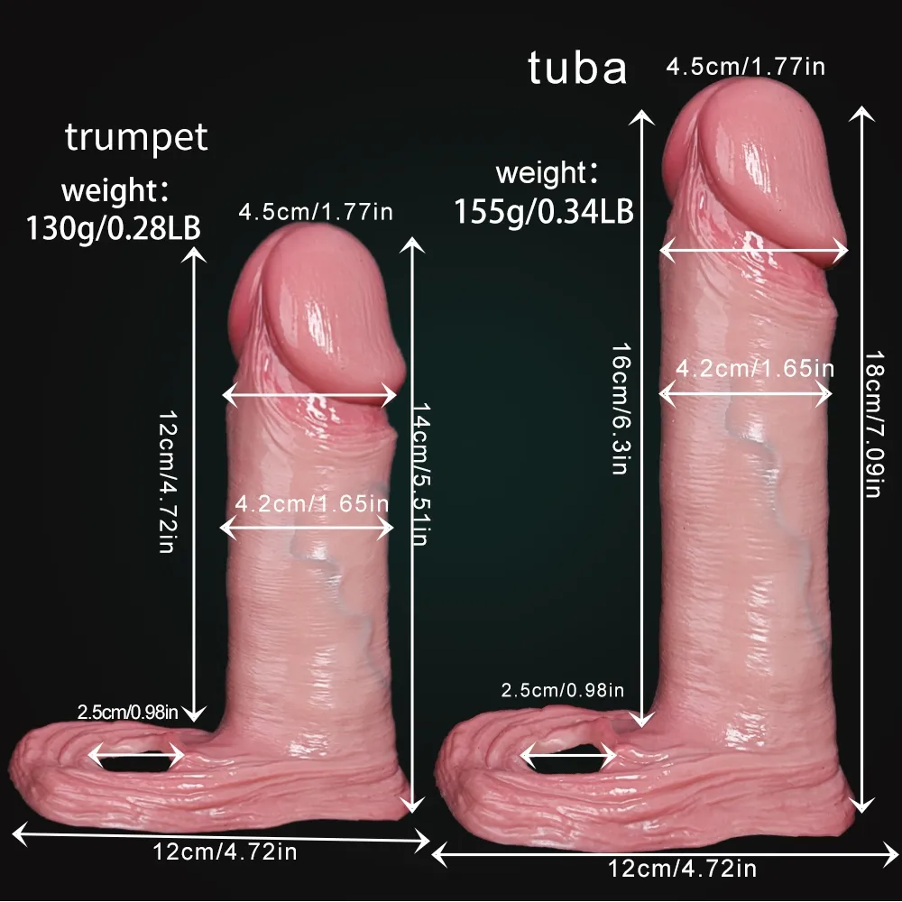 DV 7.09 x 1.65-inch Flesh-Toned Realistic dick Sleeve Extender