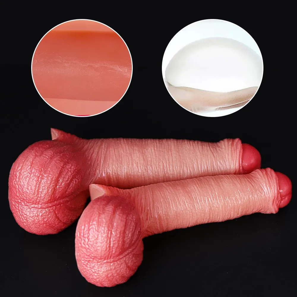 Ala 7.67 x 1.81 in. Silicone Foreskin-Style Penis Extender Sleeve